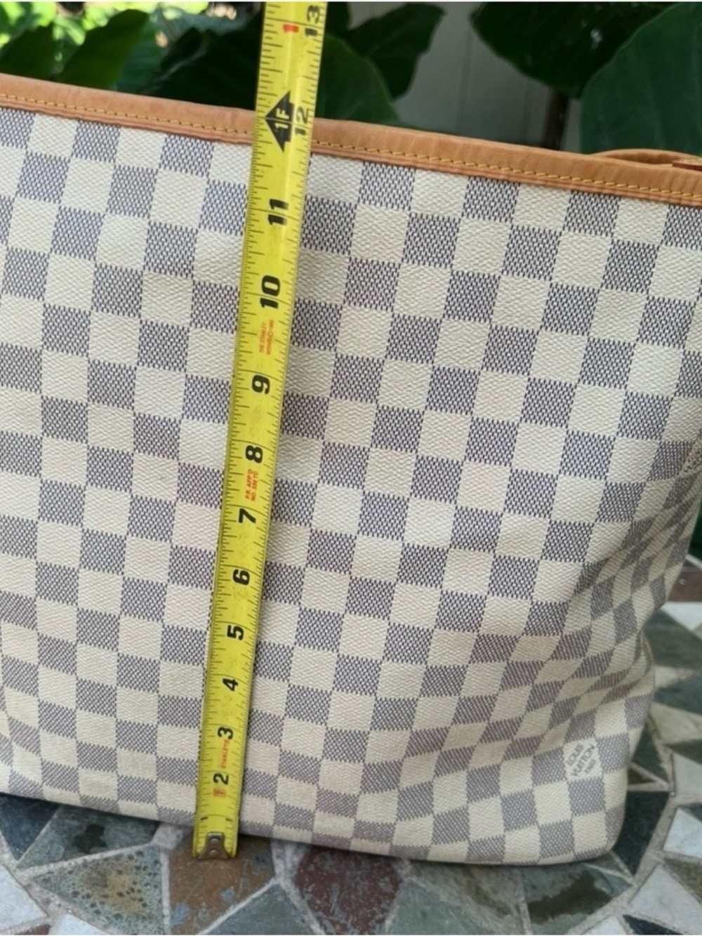 Louis Vuitton Delightful Damier Azul MM shoulder bag tote pink - Picture 10 of 11